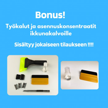Bronze AT 50, Auringonsuojakalvo, Kraftfilms 