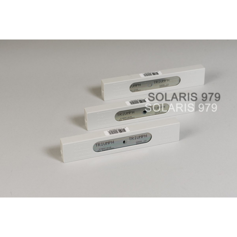 Refills for Triumph MK2; Double-edged blades 15 cm width Refills for Triumph MK2; Double-edged blades 15 cm width