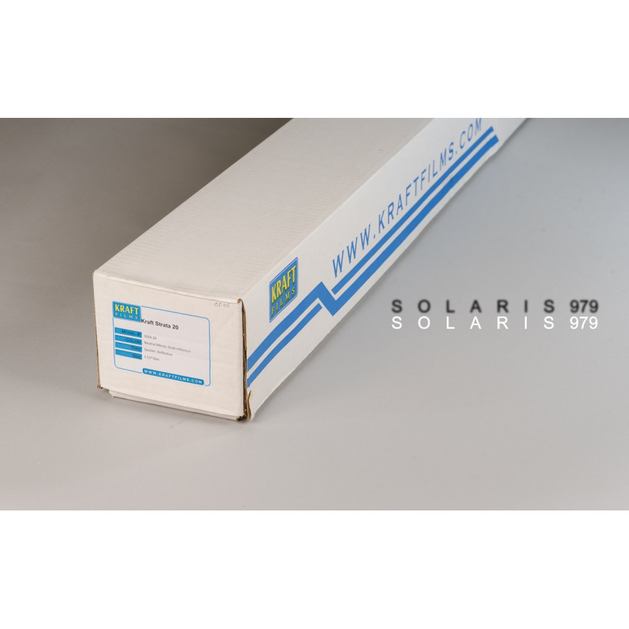 Strata 20, Vanha kulta , Kraftfilms, ROLL1,52x30,5m Strata 20, Old GoldSolar Control Film,  Strata 20, Vanha kulta  Kraftfilms, ROLL1,52x30,5m IKKUNAKALVOStrata 20,